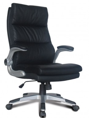 Кресло офисное BRABIX "Fregat EX-510" (рециклированная кожа, черное) 530863 в Талице - talica.ok-mebel.com | фото