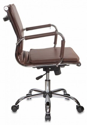 Кресло руководителя Бюрократ CH-993-LOW/BROWN коричневый в Талице - talica.ok-mebel.com | фото 2