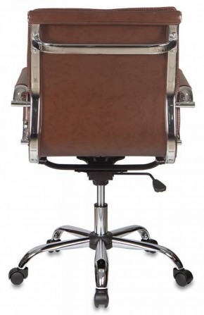 Кресло руководителя Бюрократ CH-993-LOW/BROWN коричневый в Талице - talica.ok-mebel.com | фото 4