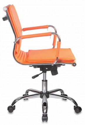 Кресло руководителя Бюрократ CH-993-LOW/ORANGE оранжевый в Талице - talica.ok-mebel.com | фото 2