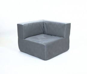 Кресло-угловое-модуль бескаркасное Тетрис 30 (Серый) в Талице - talica.ok-mebel.com | фото
