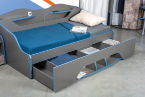 Кровать 11.03 Индиго + орт. основание (900*2000) в Талице - talica.ok-mebel.com | фото 2