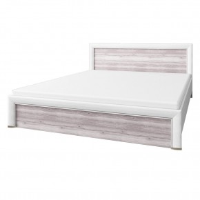 Кровать 160 с подъемником, OLIVIA,цвет вудлайн крем/дуб анкона в Талице - talica.ok-mebel.com | фото 2