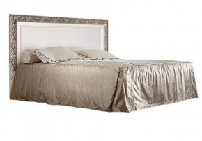 Кровать 2-х спальная (1,4 м) Тиффани штрих-лак/серебро (ТФКР140-1) в Талице - talica.ok-mebel.com | фото