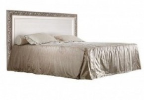 Кровать 2-х спальная (1,8 м) Тиффани штрих-лак/серебро (ТФКР180-1) в Талице - talica.ok-mebel.com | фото