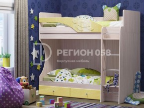 Кровать Бемби МДФ (фасад 3D) в Талице - talica.ok-mebel.com | фото 1