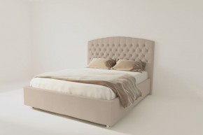 Кровать Берлин без основания 800 (велюр светло-серый) в Талице - talica.ok-mebel.com | фото