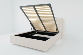 Кровать Берлин с ПМ 900 (экокожа белая) в Талице - talica.ok-mebel.com | фото