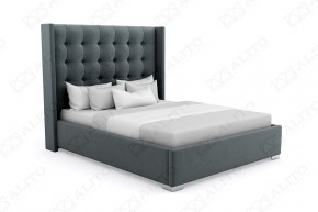 Кровать Брауни Люкс интерьерная +основание (200х200) в Талице - talica.ok-mebel.com | фото 15