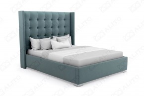 Кровать Брауни Люкс интерьерная +основание (200х200) в Талице - talica.ok-mebel.com | фото 17