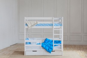 Кровать двухъярусная без крыши 80*160 Белый в Талице - talica.ok-mebel.com | фото 4