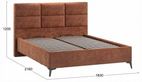 Кровать двуспальная Делана с ПМ Тип 1 в Талице - talica.ok-mebel.com | фото 4