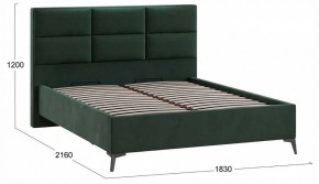 Кровать двуспальная Делана с ПМ Тип 1 в Талице - talica.ok-mebel.com | фото 4