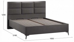 Кровать двуспальная Делана с ПМ Тип 1 в Талице - talica.ok-mebel.com | фото 4