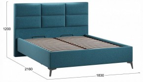 Кровать двуспальная Делана с ПМ Тип 1 в Талице - talica.ok-mebel.com | фото 4