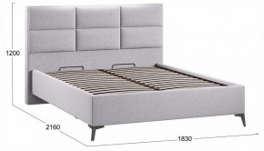 Кровать двуспальная Делана с ПМ Тип 1 в Талице - talica.ok-mebel.com | фото 4
