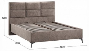 Кровать двуспальная Делана с ПМ Тип 1 в Талице - talica.ok-mebel.com | фото 4