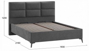 Кровать двуспальная Делана с ПМ Тип 1 в Талице - talica.ok-mebel.com | фото 4