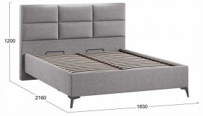 Кровать двуспальная Делана с ПМ Тип 1 в Талице - talica.ok-mebel.com | фото 4