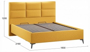 Кровать двуспальная Делана с ПМ Тип 1 в Талице - talica.ok-mebel.com | фото 4