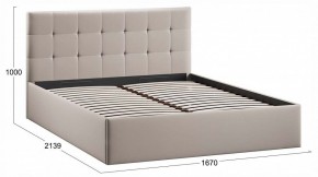 Кровать двуспальная Джоли с ПМ Тип 1 в Талице - talica.ok-mebel.com | фото 3