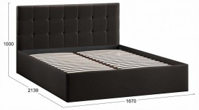 Кровать двуспальная Джоли с ПМ Тип 1 в Талице - talica.ok-mebel.com | фото 4