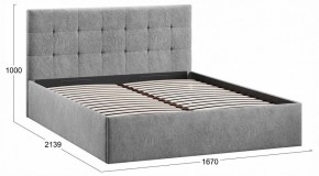 Кровать двуспальная Джоли с ПМ Тип 1 в Талице - talica.ok-mebel.com | фото 4