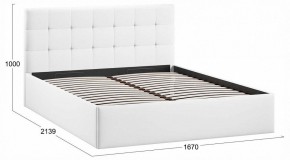 Кровать двуспальная Джоли с ПМ Тип 1 в Талице - talica.ok-mebel.com | фото 3