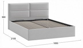 Кровать двуспальная Глосс с ПМ Тип 1 в Талице - talica.ok-mebel.com | фото 4