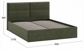 Кровать двуспальная Глосс с ПМ Тип 1 в Талице - talica.ok-mebel.com | фото 4