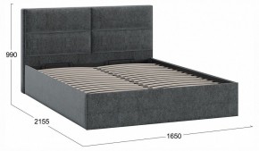 Кровать двуспальная Глосс с ПМ Тип 1 в Талице - talica.ok-mebel.com | фото 4