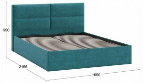 Кровать двуспальная Глосс с ПМ Тип 1 в Талице - talica.ok-mebel.com | фото 4