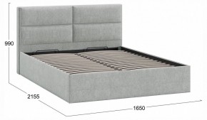 Кровать двуспальная Глосс с ПМ Тип 1 в Талице - talica.ok-mebel.com | фото 4