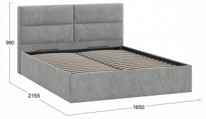 Кровать двуспальная Глосс с ПМ Тип 1 в Талице - talica.ok-mebel.com | фото 4