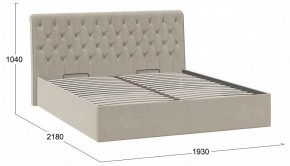 Кровать двуспальная Скарлет с ПМ Тип 1 в Талице - talica.ok-mebel.com | фото 4