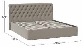 Кровать двуспальная Скарлет с ПМ Тип 1 в Талице - talica.ok-mebel.com | фото 4