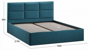 Кровать двуспальная Стелла с ПМ Тип 1 в Талице - talica.ok-mebel.com | фото 4