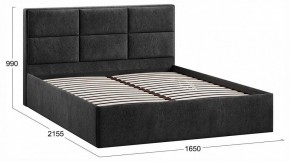 Кровать двуспальная Стелла с ПМ Тип 1 в Талице - talica.ok-mebel.com | фото 4