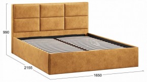 Кровать двуспальная Стелла с ПМ Тип 1 в Талице - talica.ok-mebel.com | фото 4
