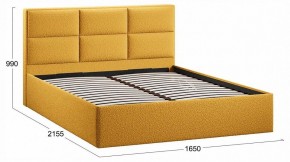 Кровать двуспальная Стелла с ПМ Тип 1 в Талице - talica.ok-mebel.com | фото 4