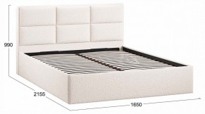 Кровать двуспальная Стелла с ПМ Тип 1 в Талице - talica.ok-mebel.com | фото 4