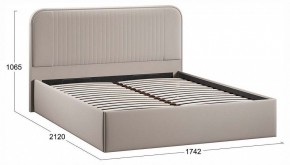 Кровать двуспальная Тиффани с ПМ Тип 1 в Талице - talica.ok-mebel.com | фото 4