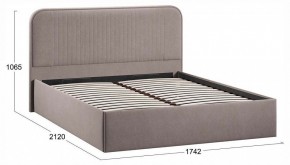 Кровать двуспальная Тиффани с ПМ Тип 1 в Талице - talica.ok-mebel.com | фото 4