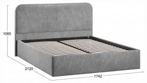 Кровать двуспальная Тиффани с ПМ Тип 1 в Талице - talica.ok-mebel.com | фото 4