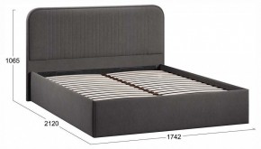 Кровать двуспальная Тиффани с ПМ Тип 1 в Талице - talica.ok-mebel.com | фото 2