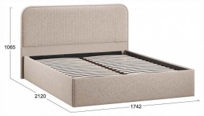 Кровать двуспальная Тиффани с ПМ Тип 1 в Талице - talica.ok-mebel.com | фото 3