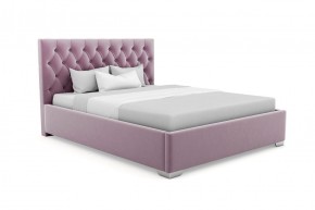 Кровать Ева интерьерная +основание (90х200) 1 кат. ткани в Талице - talica.ok-mebel.com | фото