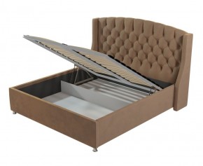 Кровать Франческа + Решетка+ПМ+Дно (1600) в Талице - talica.ok-mebel.com | фото 3