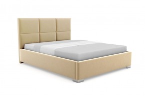 Кровать Гера интерьерная +основание (80х200) 2 кат. ткани в Талице - talica.ok-mebel.com | фото