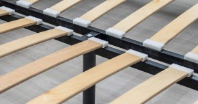 Кровать двойная Оливия 160 + ортопед. основание в Талице - talica.ok-mebel.com | фото 14